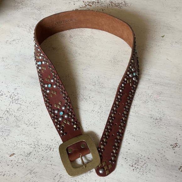 Leather Rock Custom Studded Belt main image 5